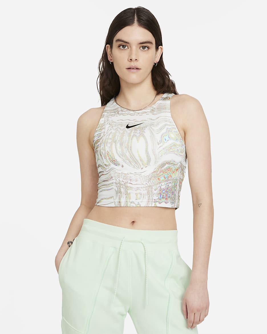 Camiseta de tirantes de baile para mujer Nike Sportswear - Blanco