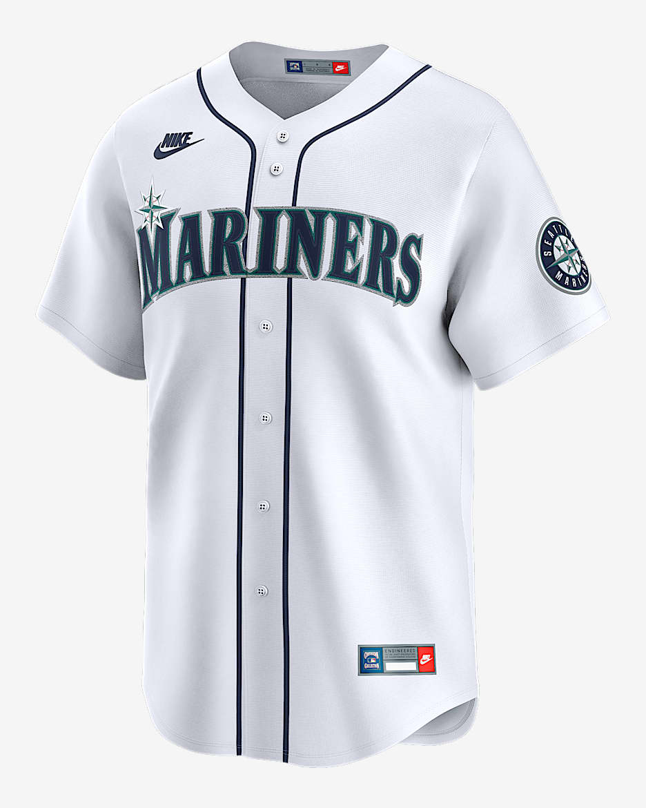 Edgar Martínez Seattle Mariners Cooperstown Men's Nike Dri-FIT ADV MLB Limited Jersey - White