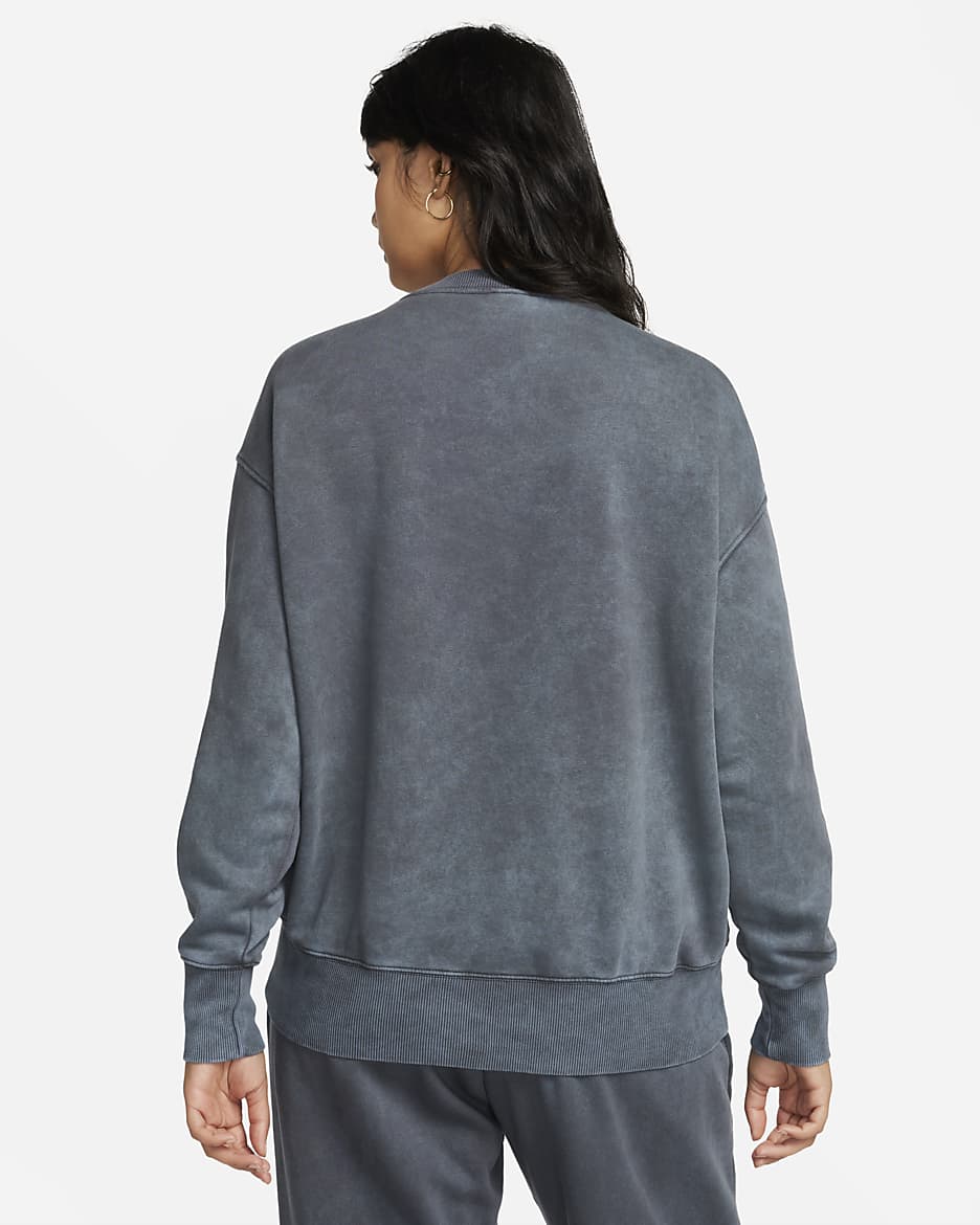 Nike Sportswear Phoenix Fleece Women's Oversized Crew-Neck Sweatshirt - Anthracite