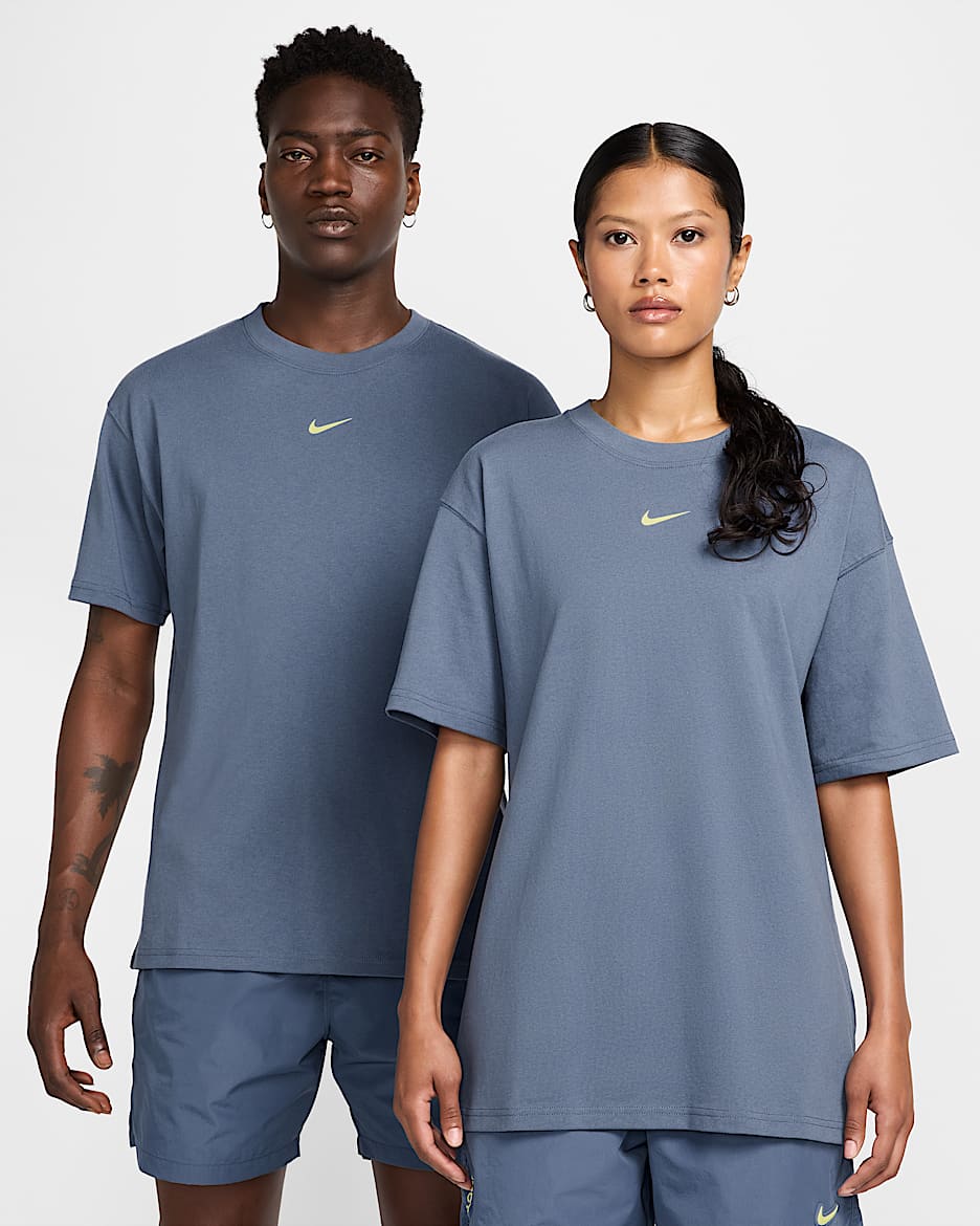 NOCTA T-Shirt - Diffused Blue/Citron Tint