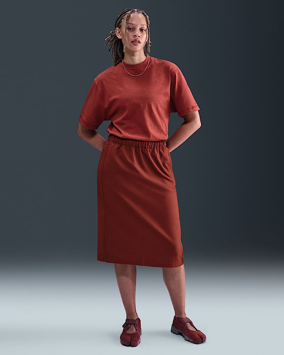 Nike Wool Classics Skirt - Mars Stone