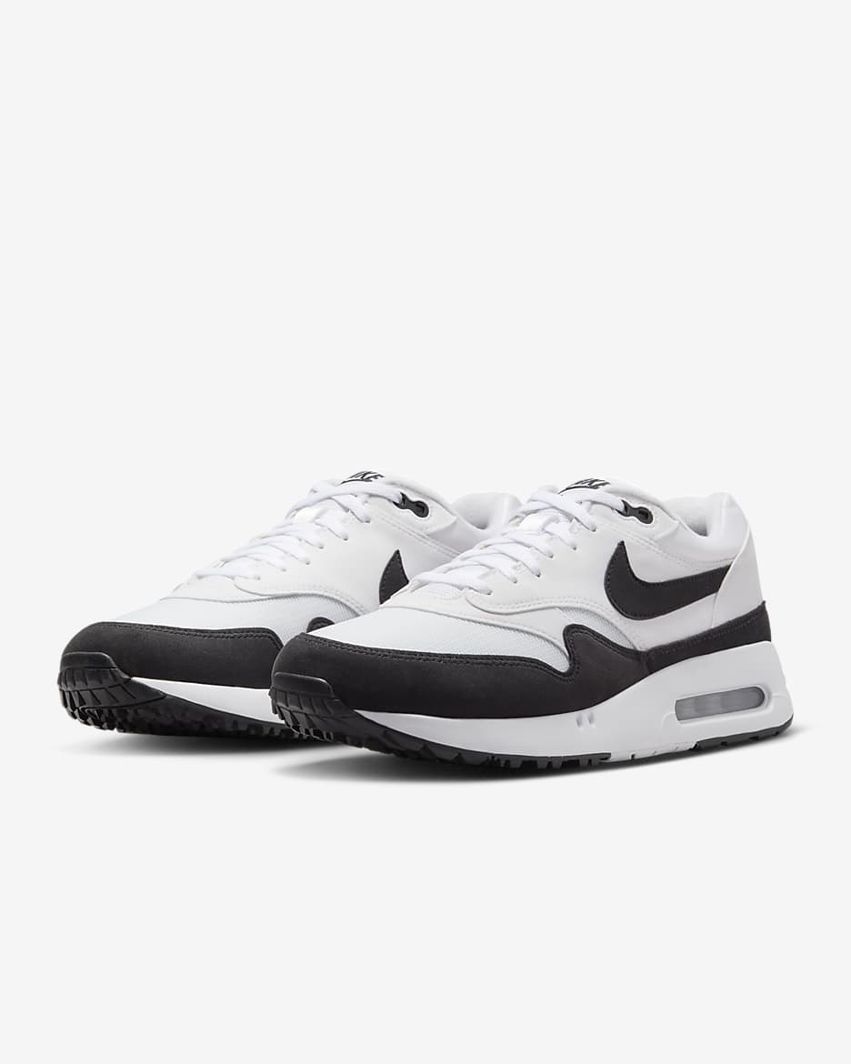 Nike Air Max 1 '86 OG G férfi golfcipő - Fehér/Fekete