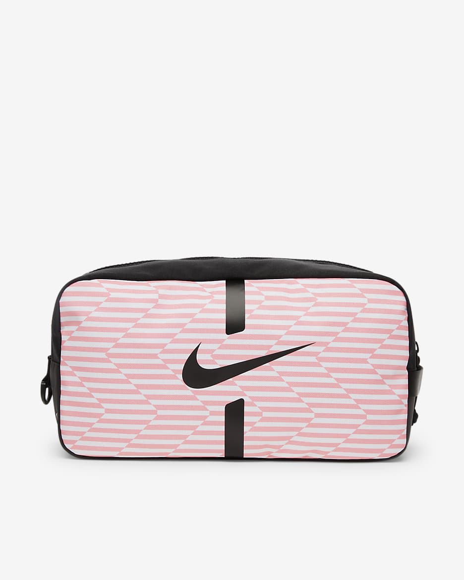 Nike Academy Football Shoe Bag - Black/Sunset Pulse/Black