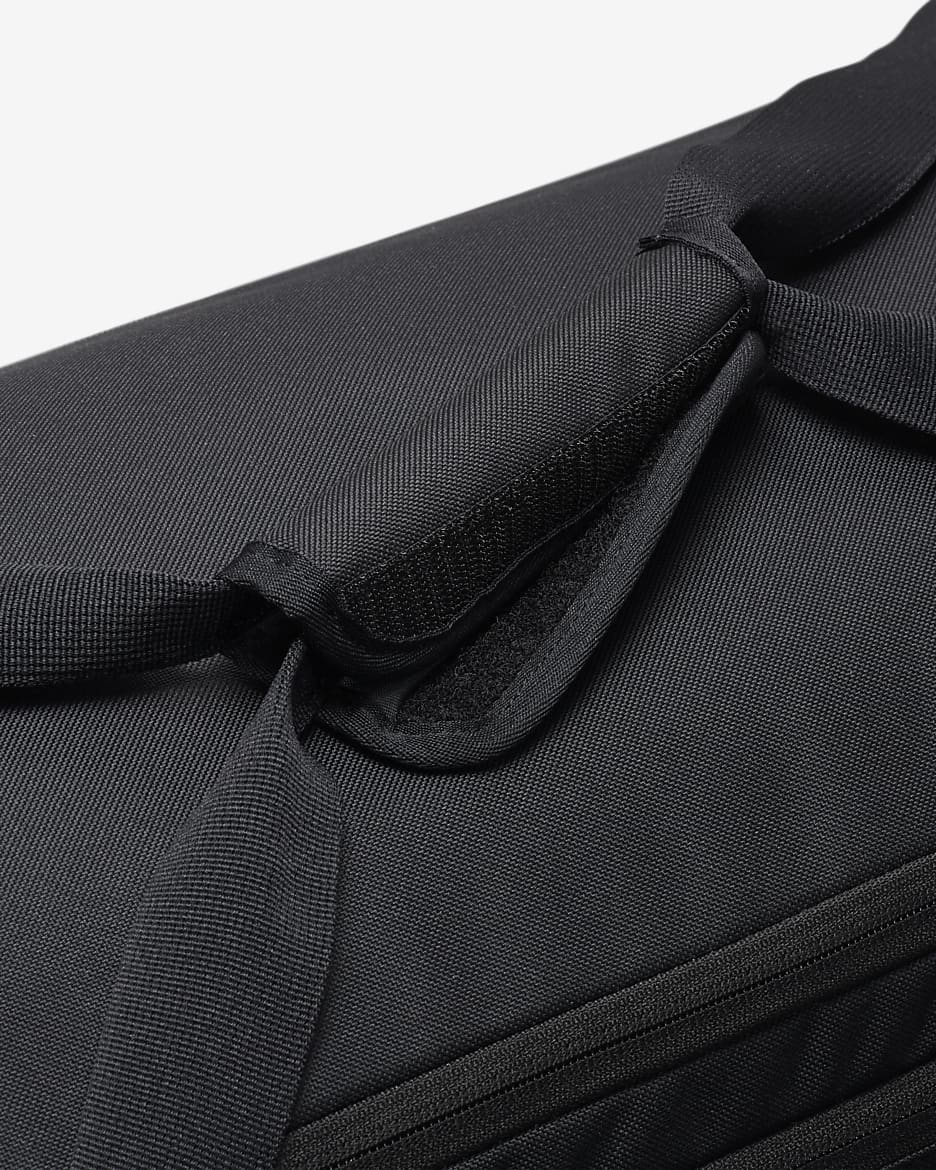 Nike Hoops Elite Duffel Bag (57L) - Black/Iron Grey/Metallic Silver