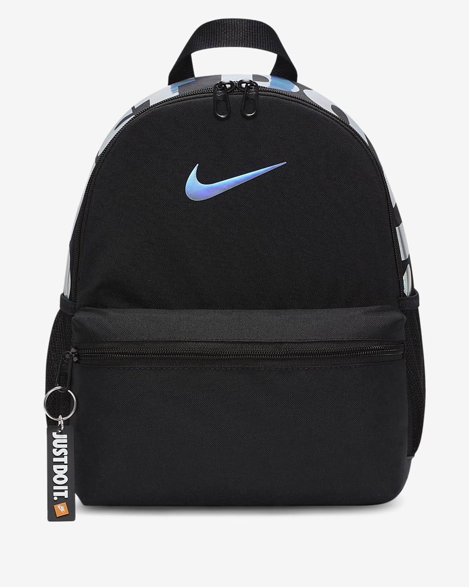 Nike Brasilia JDI Minirugzak voor kids (11 liter) - Zwart/Zwart