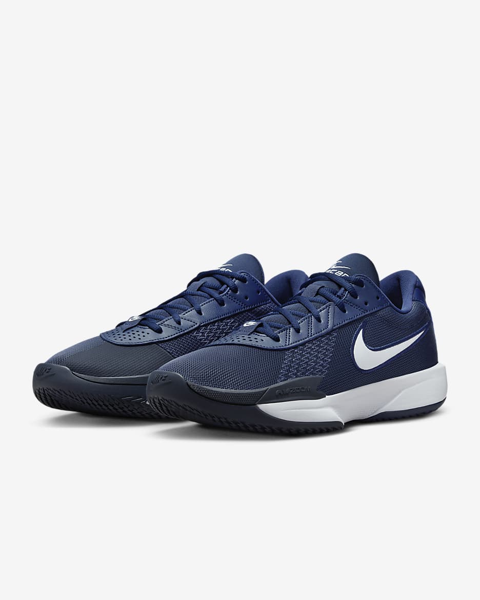 Nike G.T. Cut Academy (Team Bank) Basketball Shoes - College Navy/Dark Obsidian/Thunder Blue/White