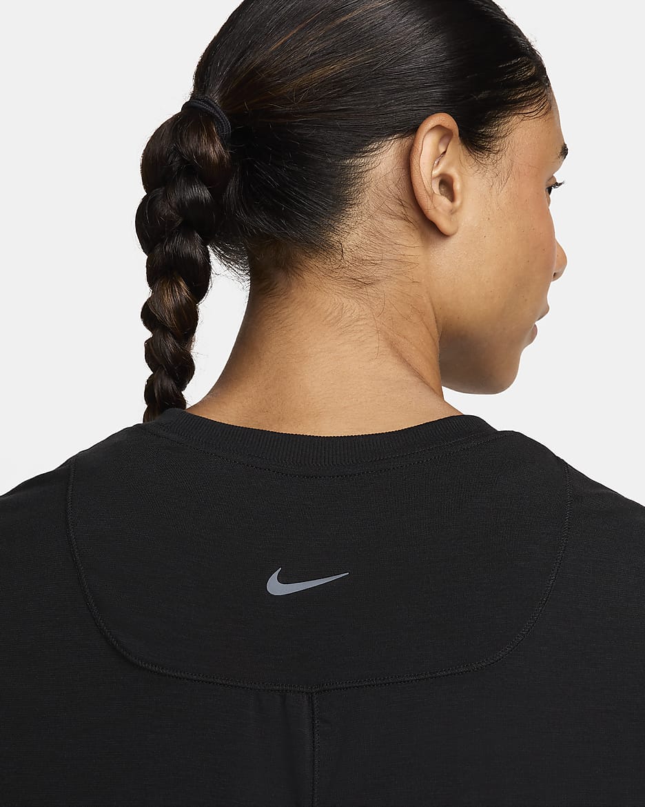 Camiseta de tirantes Dri-FIT para mujer Nike One Relaxed - Negro/Negro