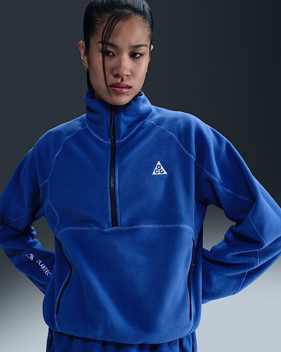 Nike ACG "Wolf Tree" Women's 1/2-Zip Top - Game Royal/University Blue/Blue Void/Summit White