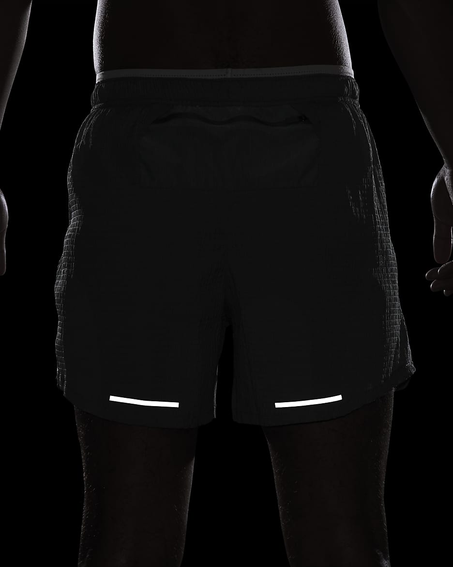 Nike Stride Running Division Men's Dri-FIT 5" Brief-Lined Running Shorts - Dark Stucco/Light Bone