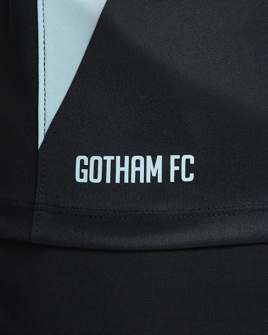 NJ/NY Gotham FC 2024 Stadium Primary Men's Nike Dri-FIT NWSL Replica Jersey - Black