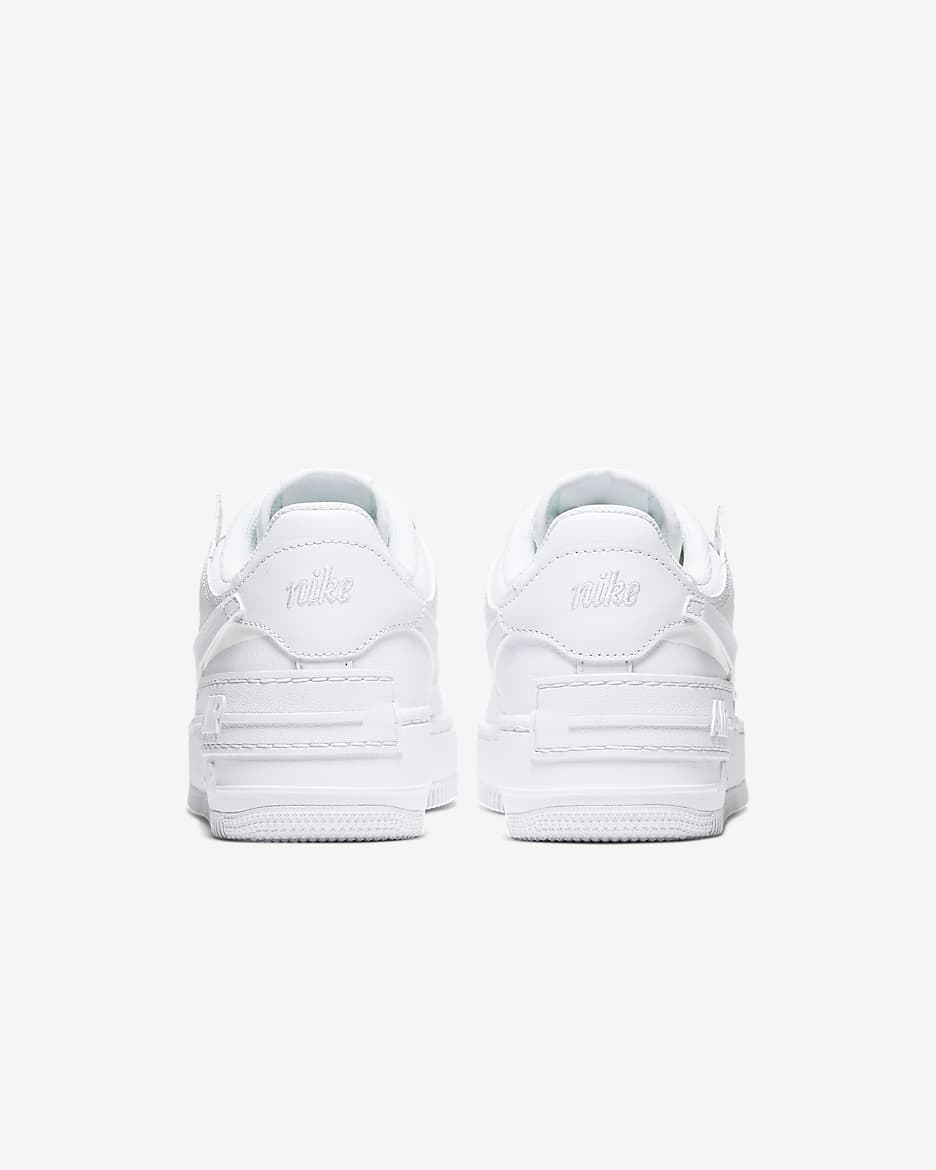 Nike Air Force 1 Shadow Women's Shoes - White/White/White