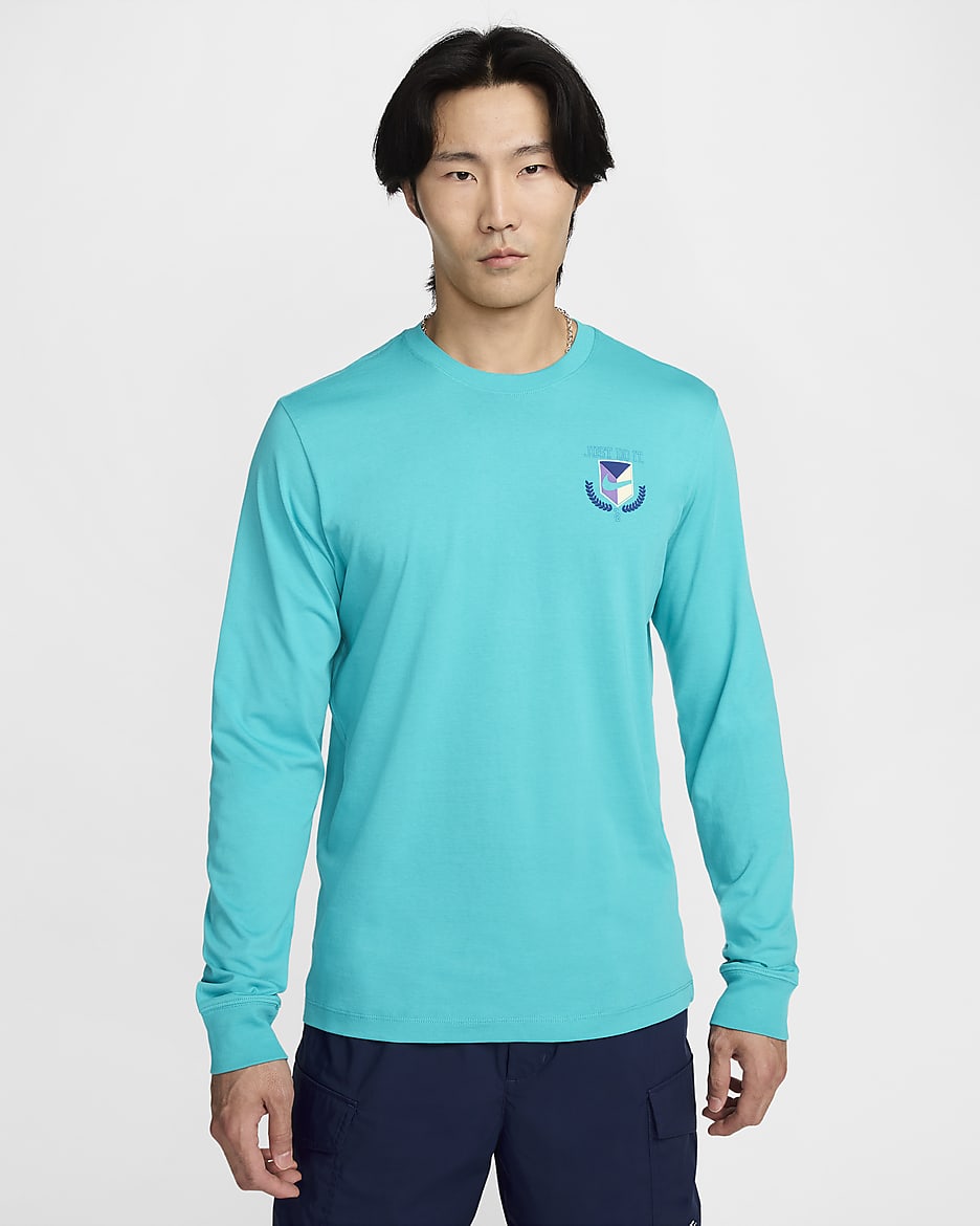 Nike Sportswear Men's Long-Sleeve T-Shirt - Dusty Cactus