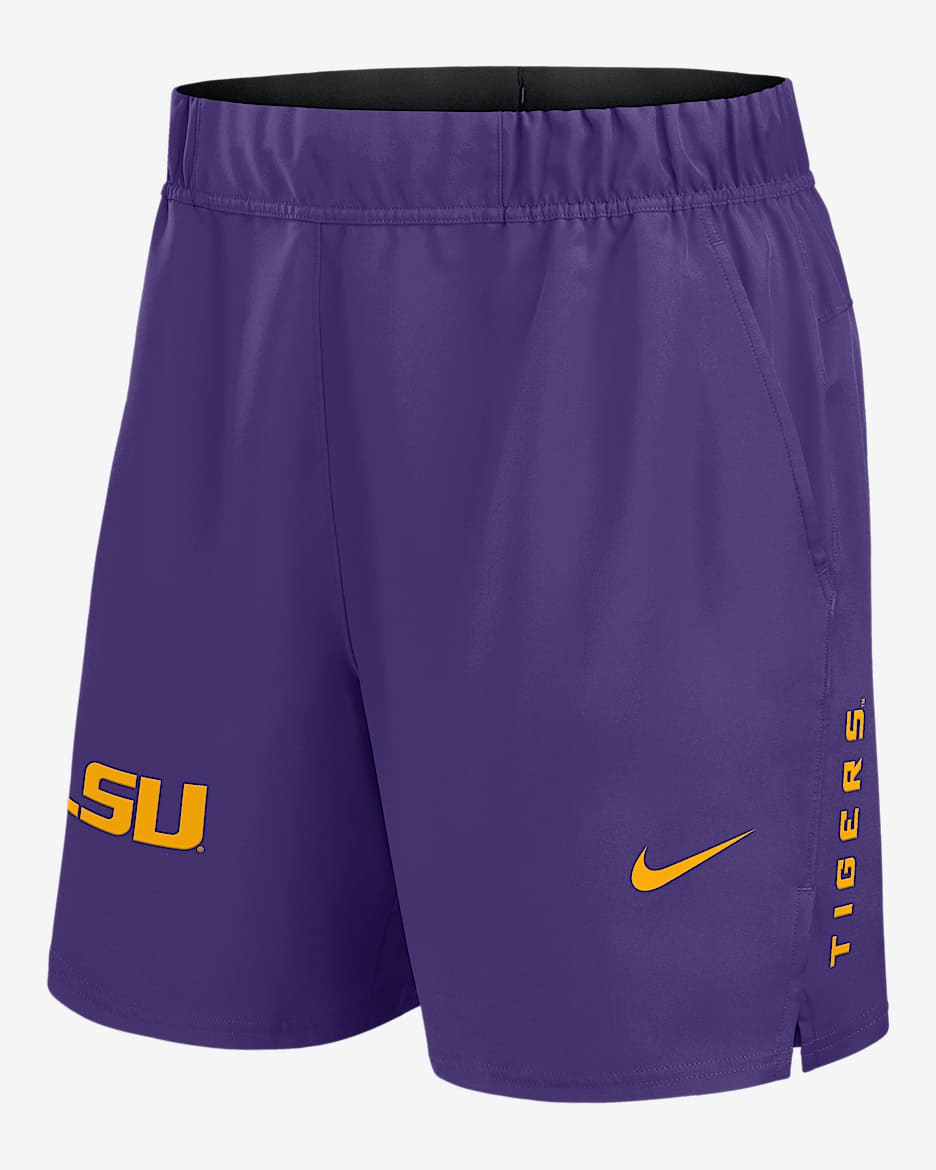 LSU Primetime Victory Primary Logo Men’s Nike Dri-FIT College Shorts - Purple