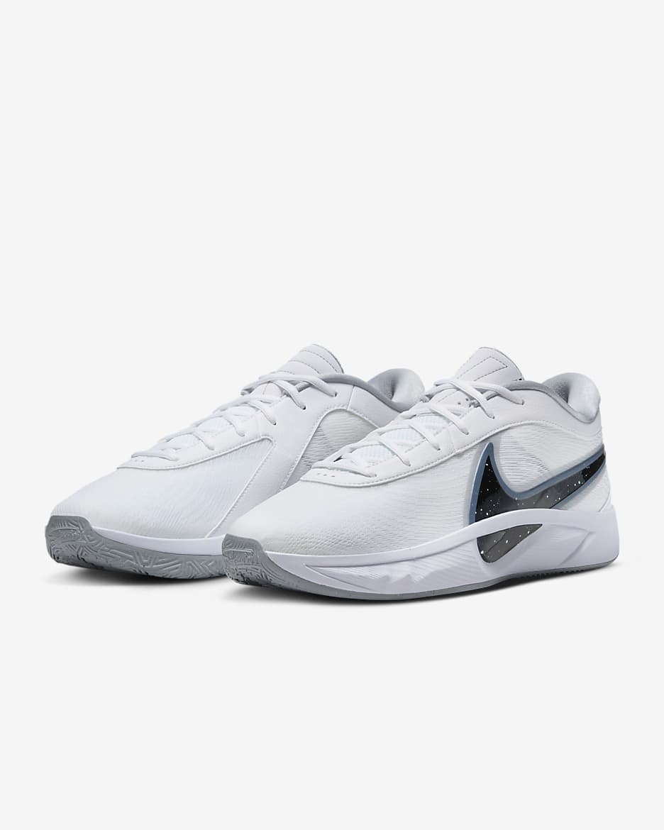 Basketsko Giannis Freak 6 - Vit/Wolf Grey/Svart