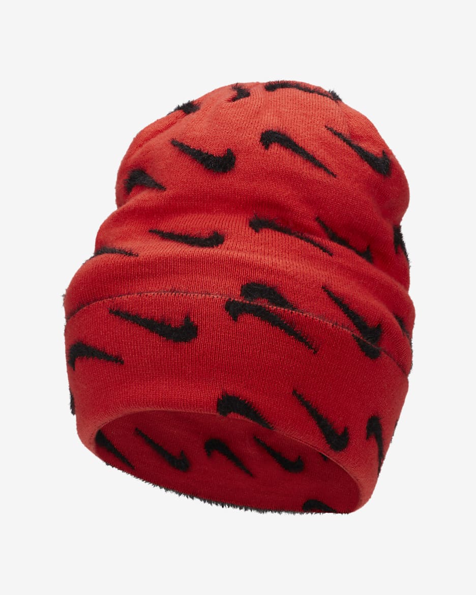 Nike Peak Kids' Pom Beanie - Picante Red