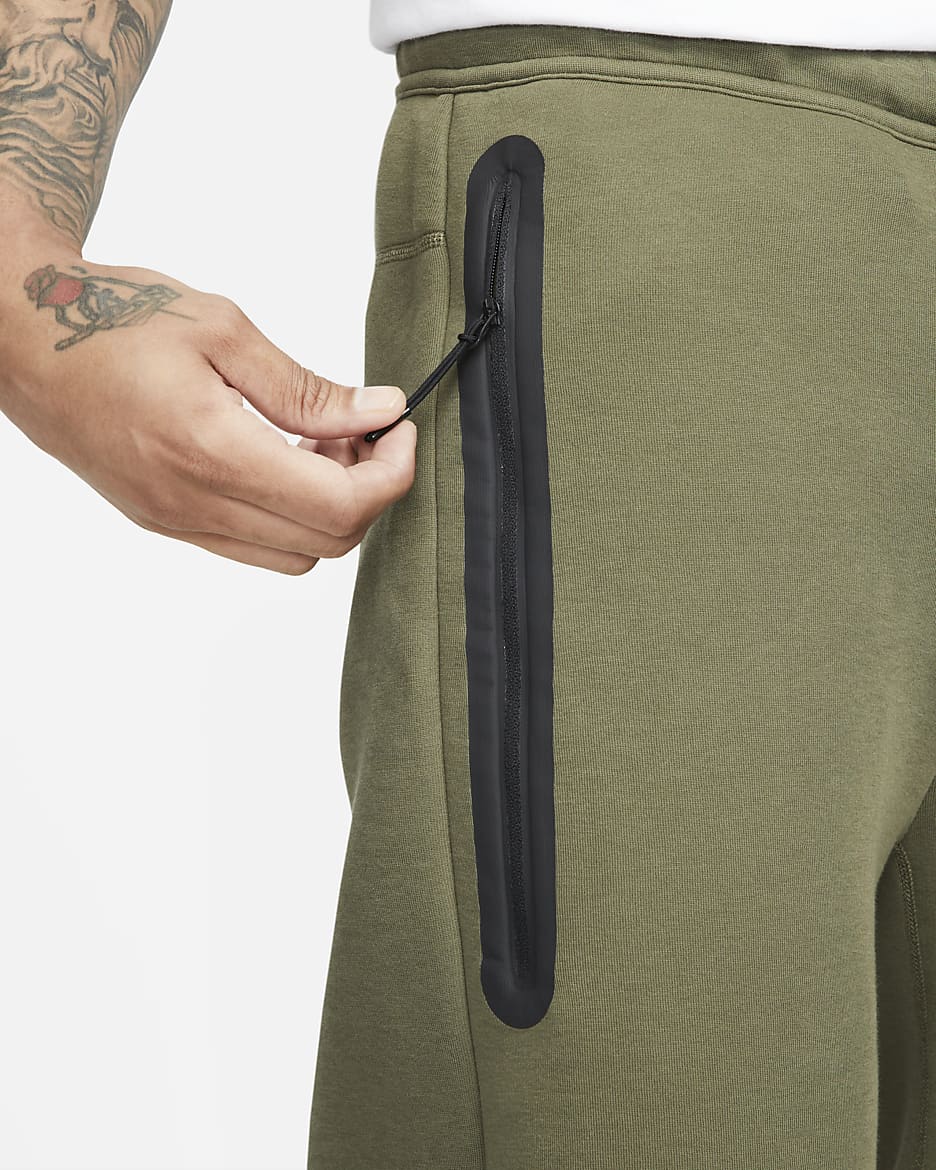 mens nike fleece shorts on sale