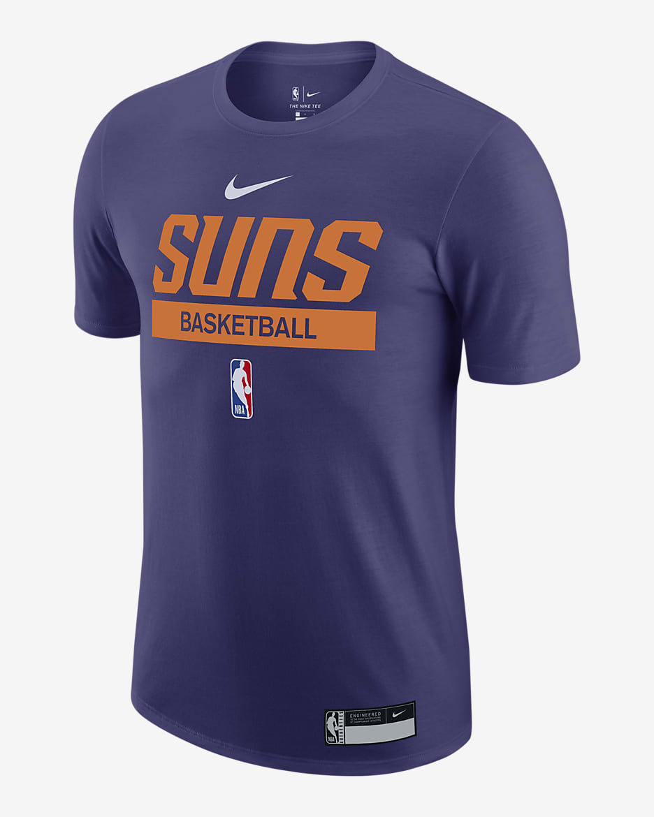 Phoenix Suns 男款 Nike Dri-FIT NBA 練習專用 T 恤 - New Orchid