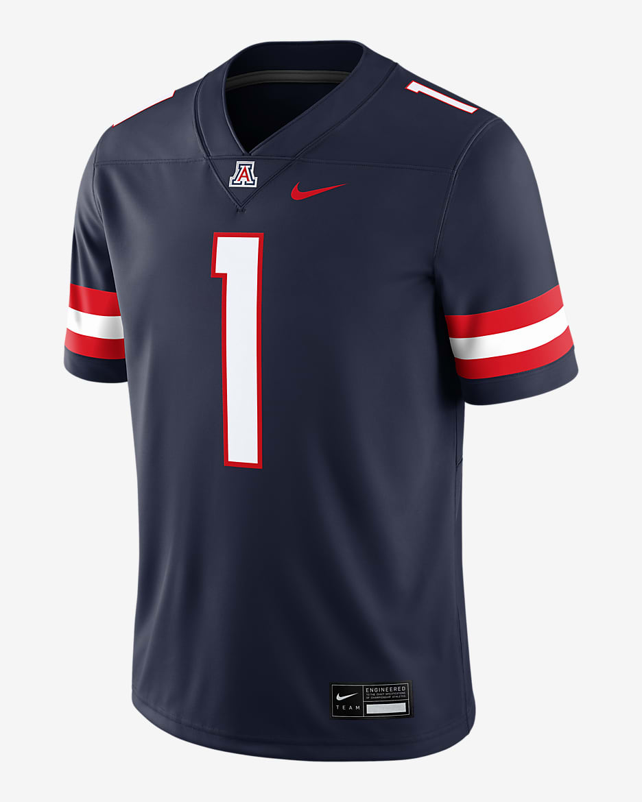 Arizona Wildcats Men's Nike Dri-FIT College Game Jersey - College Navy