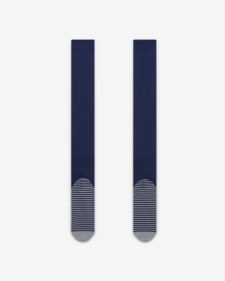 Nike Strike Knee-High Soccer Socks - Midnight Navy/White