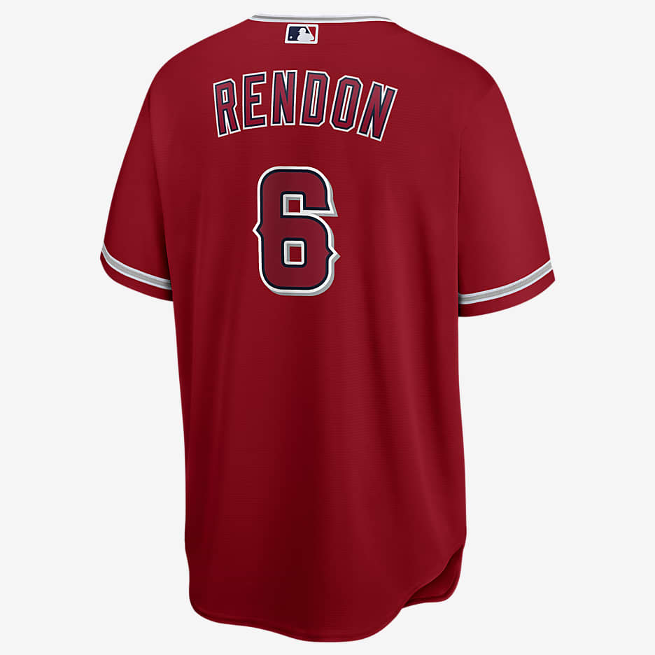 MLB Los Angeles Angels (Anthony Rendon) Men's Replica Baseball Jersey - Scarlet