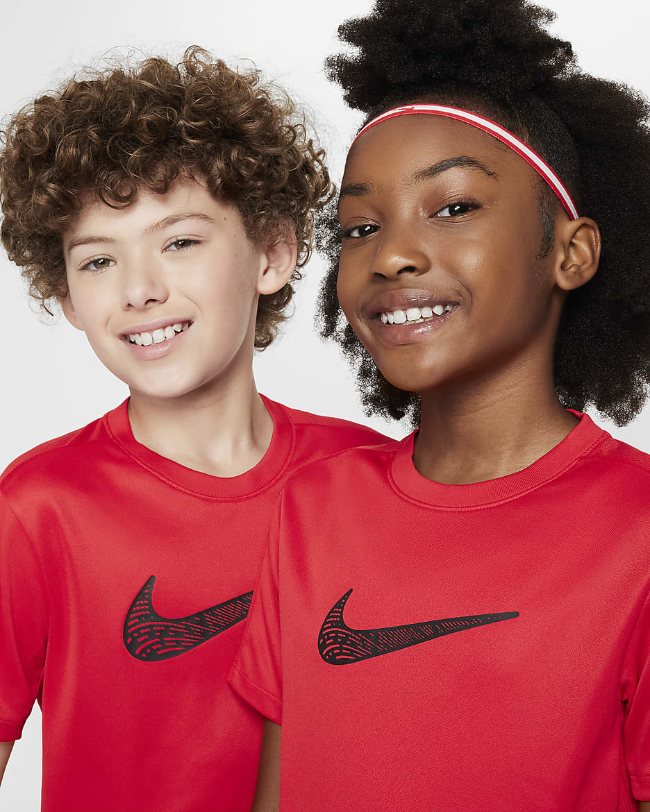 Maglia a manica corta Dri-FIT Nike Trophy23 – Ragazzo/a - University Red