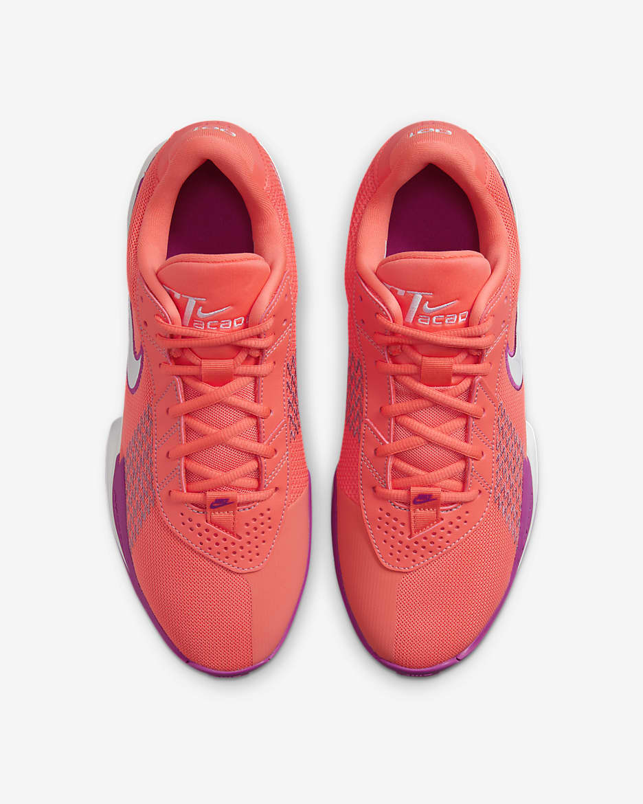 Nike G.T. Cut Academy kosárlabdacipő - Light Wild Mango/Hot Fuchsia/Plum Dust/Fehér