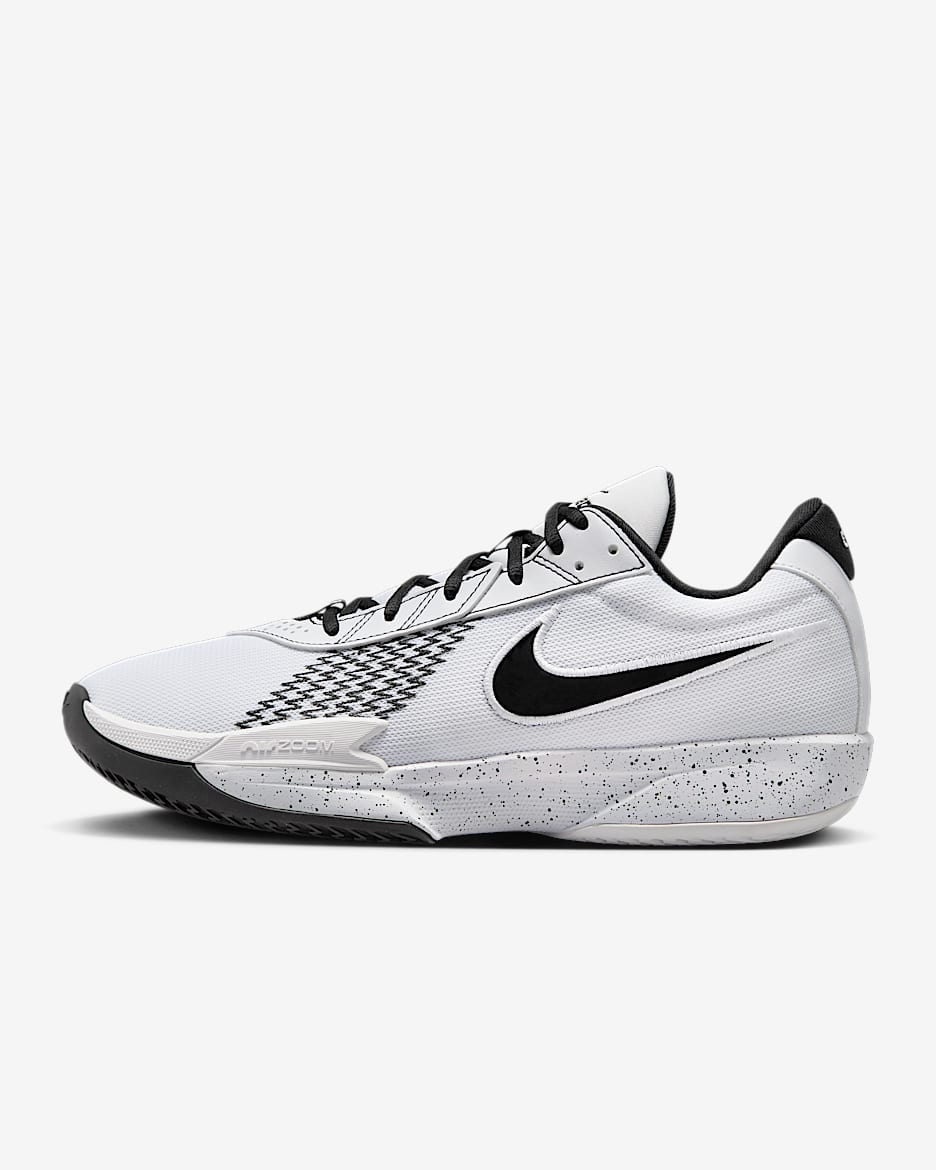 Nike G.T. Cut Academy Basketball Shoes - White/Black/Black