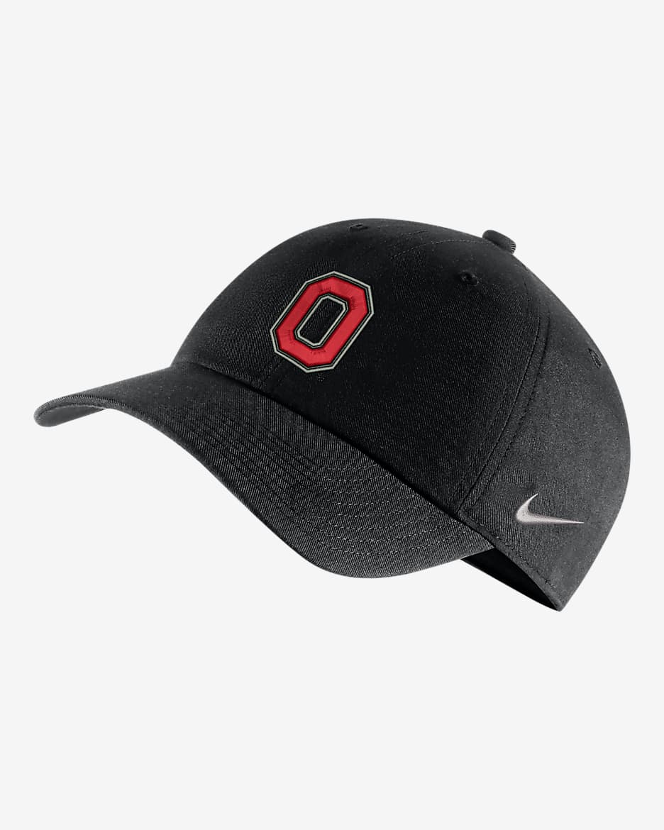 Ohio State Nike College Logo Cap - Black