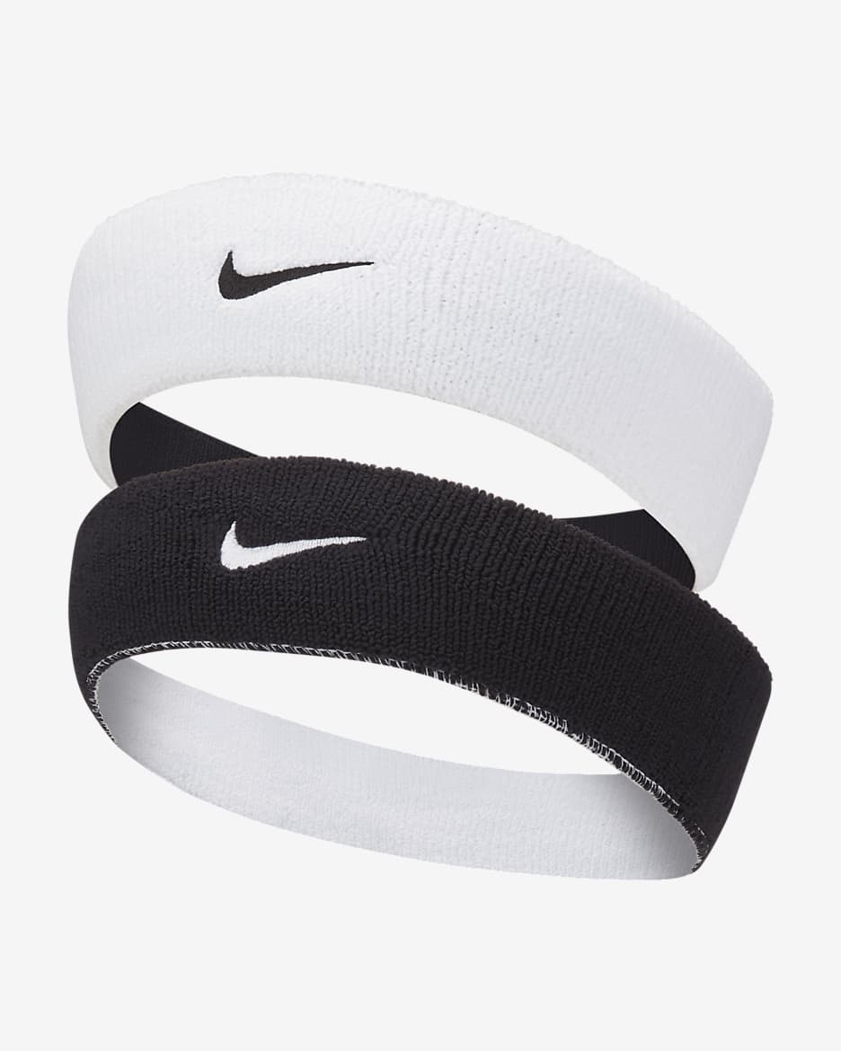 Nike Dri-FIT Reversible Headband - Black/White