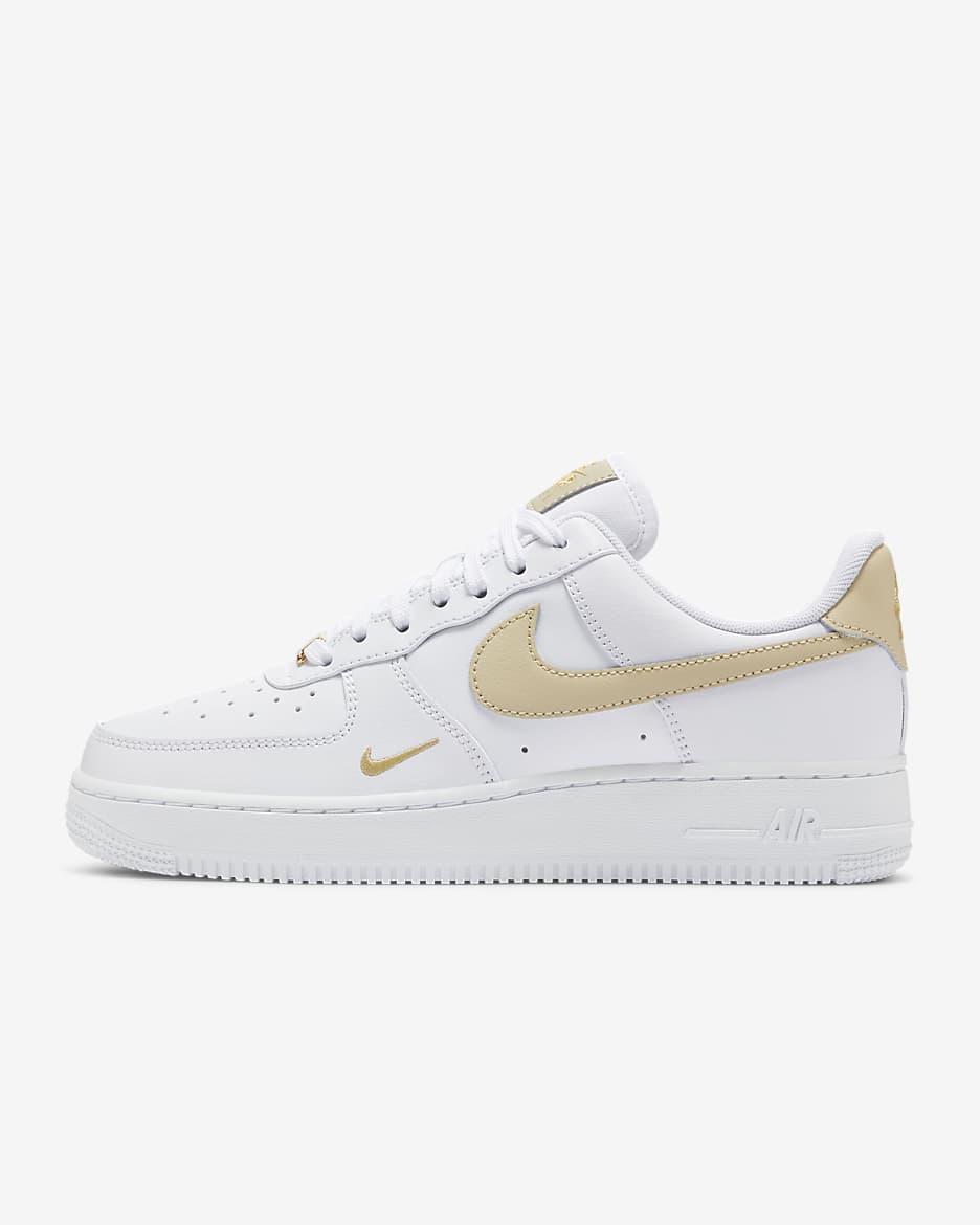 Sapatilhas Nike Air Force 1 '07 Essential para mulher - Branco/Rattan/Branco/Rattan