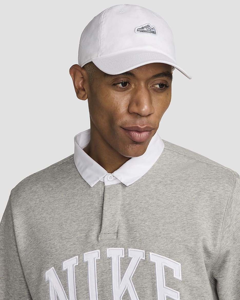 Gorra sense estructura Nike Club - Blanc