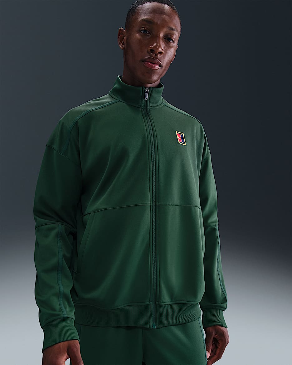 Giacca da tennis NikeCourt Heritage – Uomo - Fir/Fir