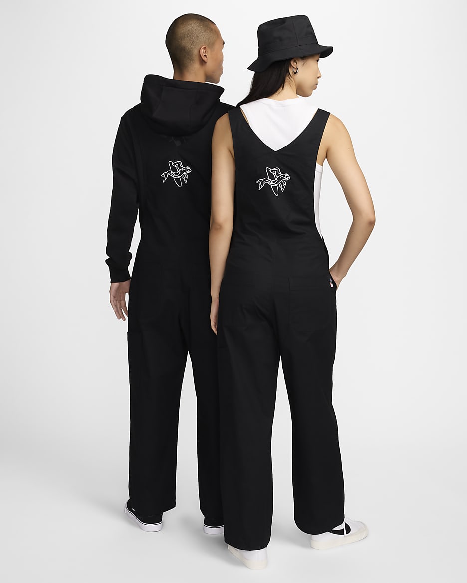 Nike SB Japan Skate Overalls - Black/White