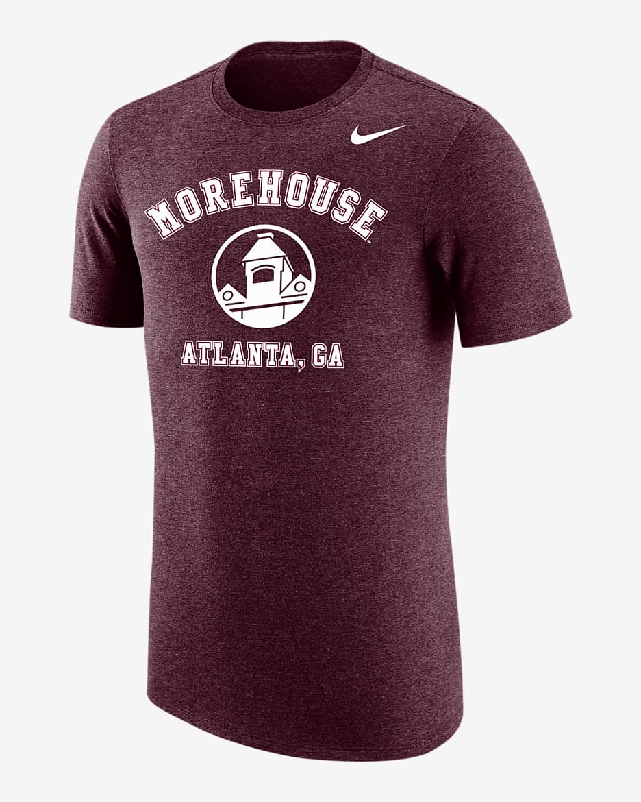 Morehouse Men's Nike College T-Shirt - Maroon