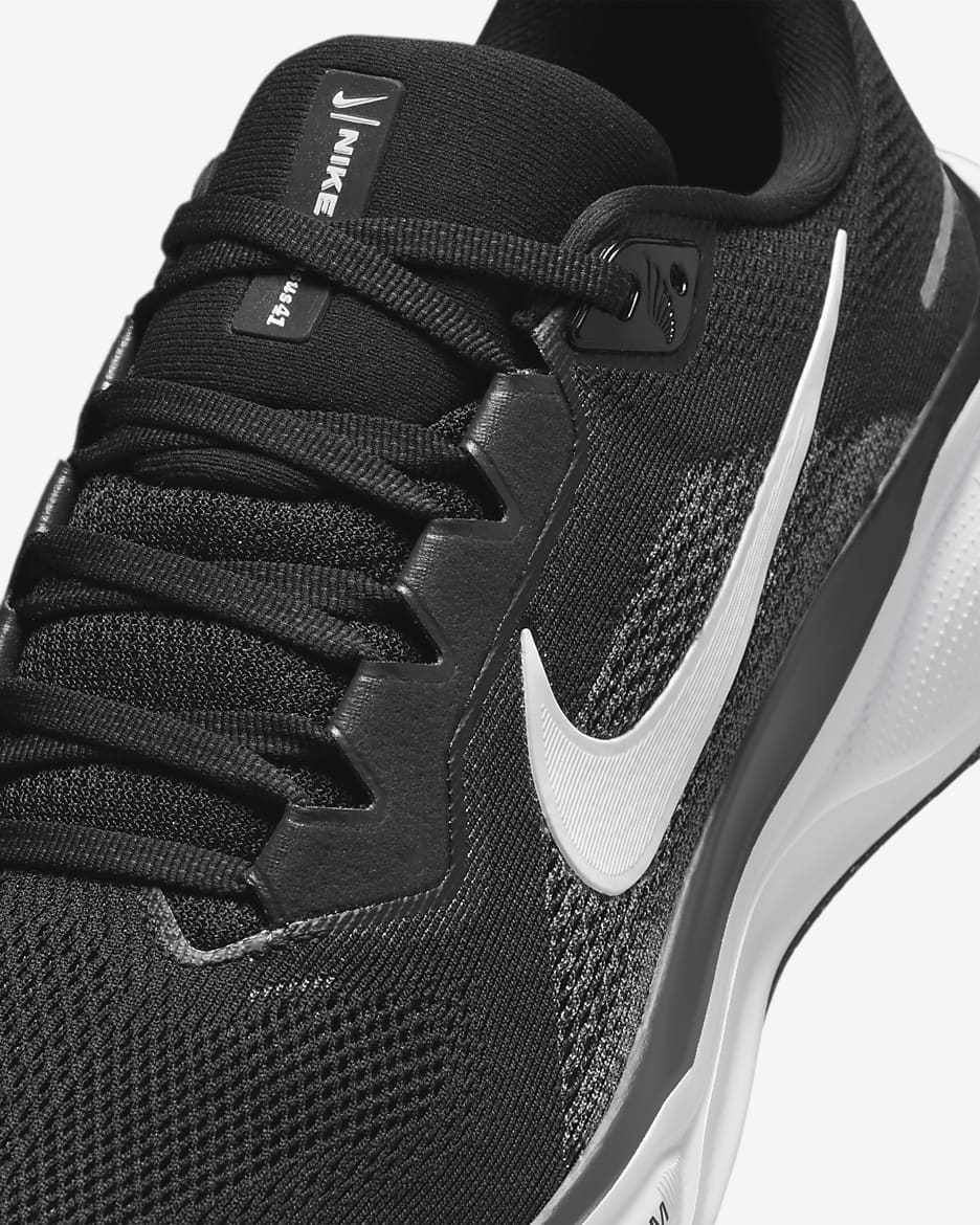 Nike Pegasus 41 Men's Road Running Shoes - Black/Anthracite/White