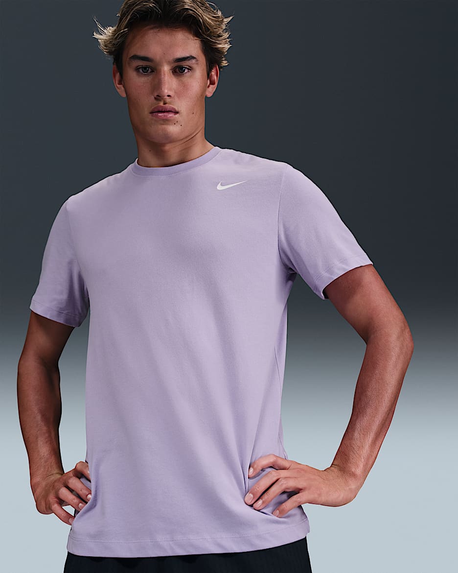 Playera de fitness para hombre Nike Dri-FIT - Hortensias