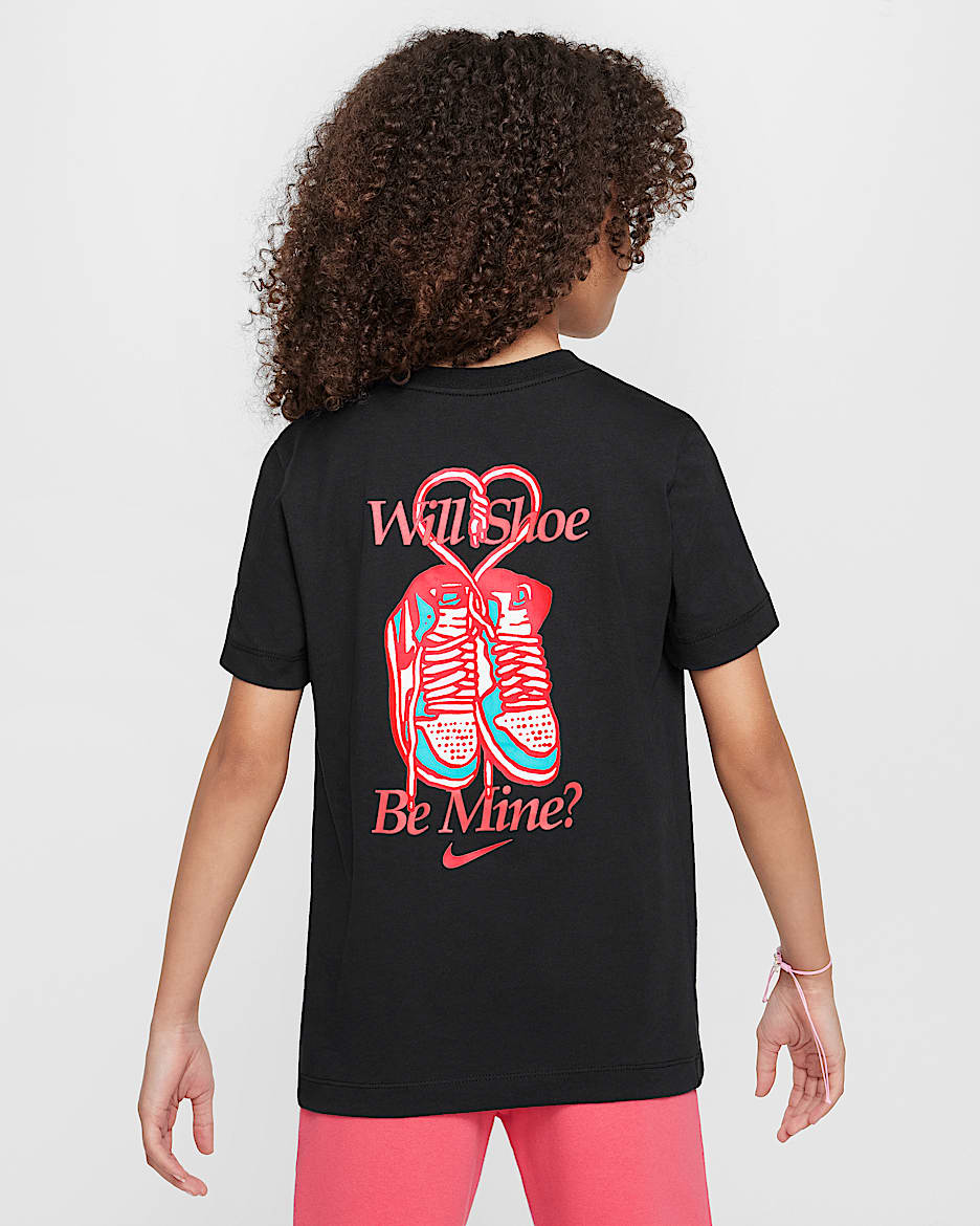 Nike Sportswear Older Kids' T-Shirt - Black