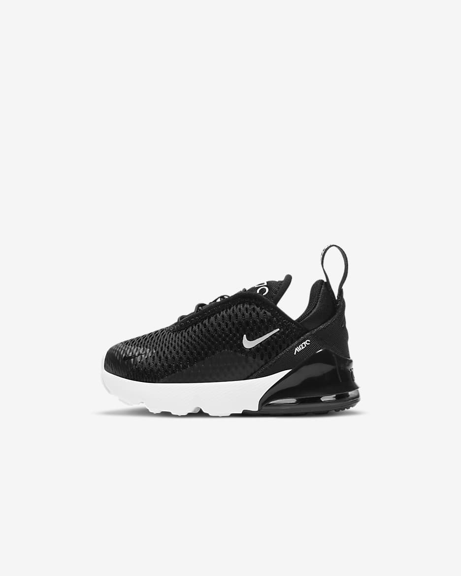 Nike Air Max 270 嬰幼兒鞋款 - 黑色/Anthracite/白色