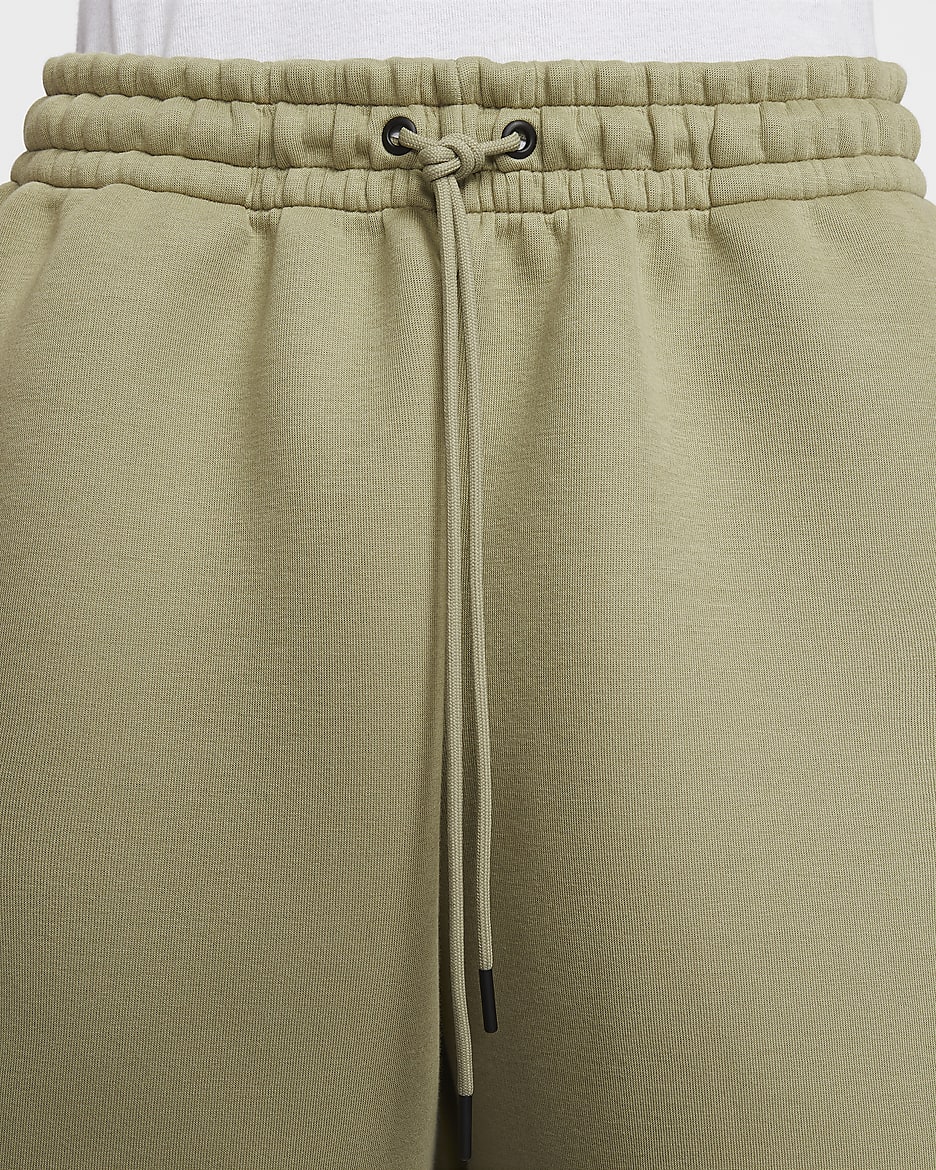 Nike Tech Men's Fleece Shorts - Neutral Olive/Neutral Olive