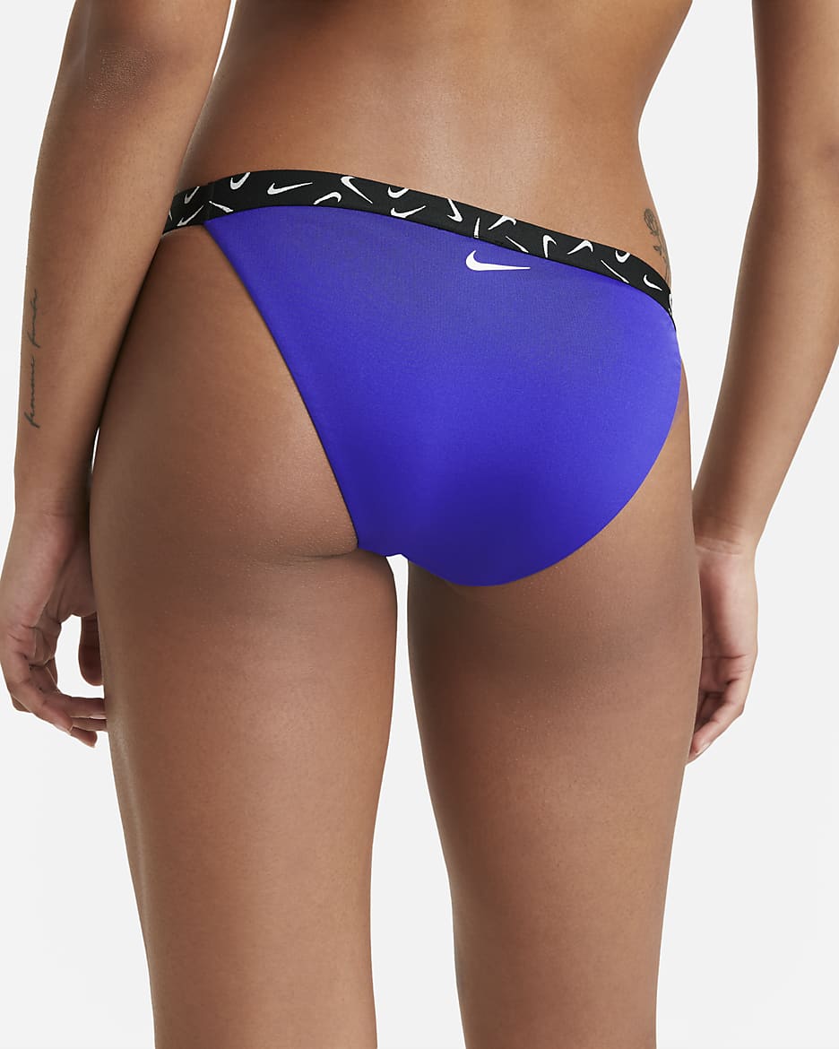 Nike Women's Bikini Bottoms - Indigo Burst/White