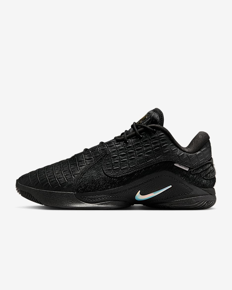 LeBron XXII Black Label EP Basketball Shoes - Black/Black/Metallic Gold/Coconut Milk