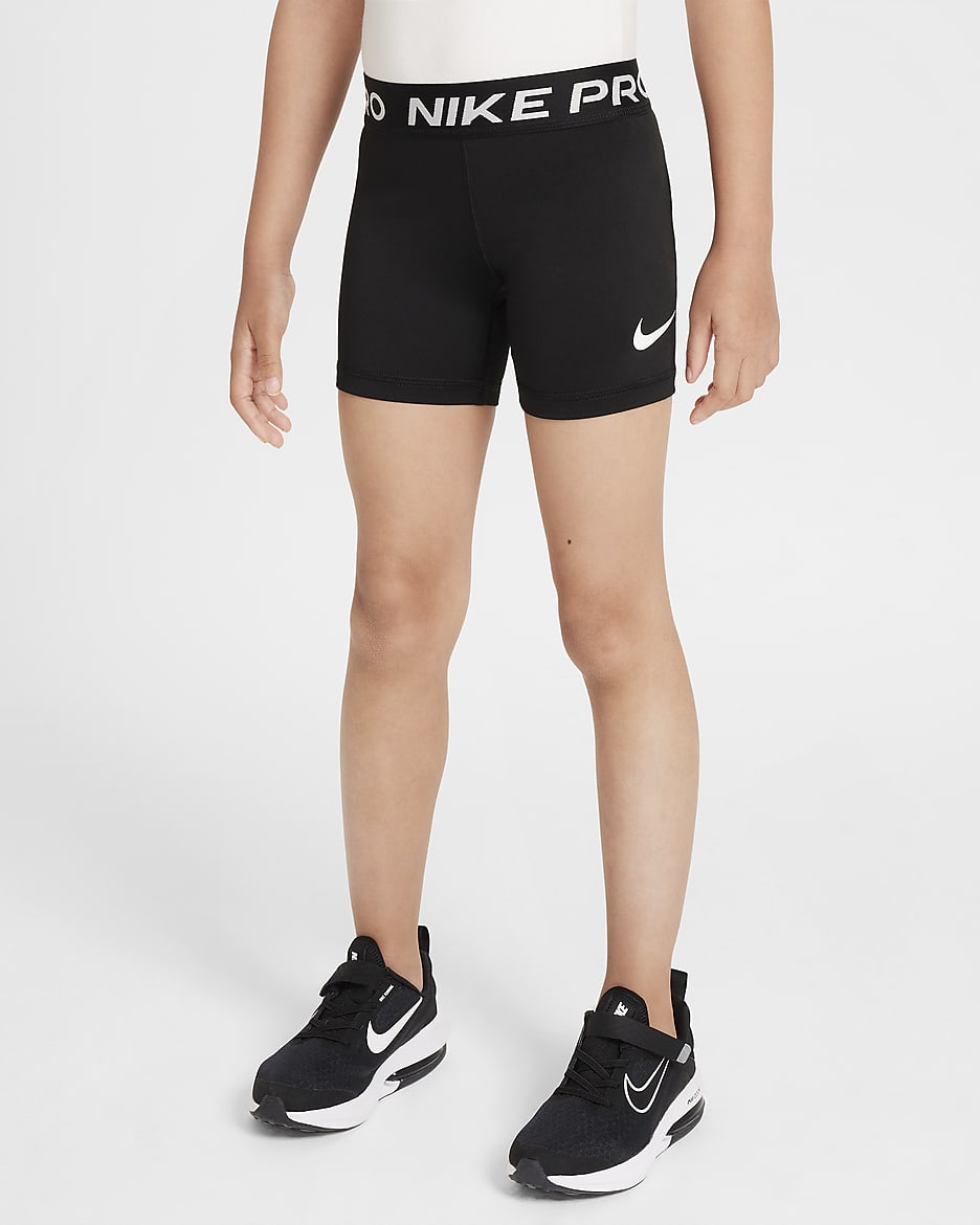 Nike Dri-FIT Pro-shorts til mindre børn - sort