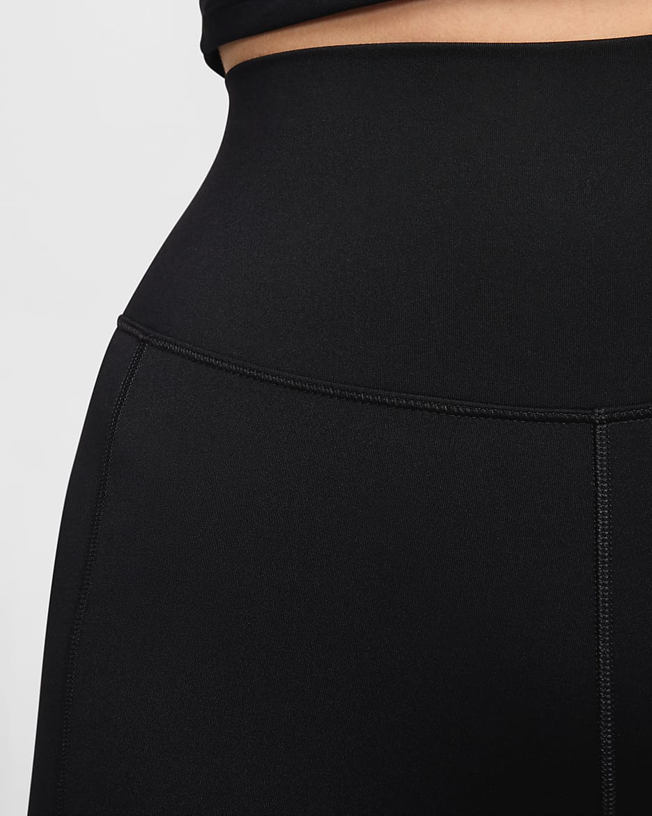 Nike One Leak Protection: Period Women's High-Waisted 20cm (approx.) Biker Shorts - Black/Black