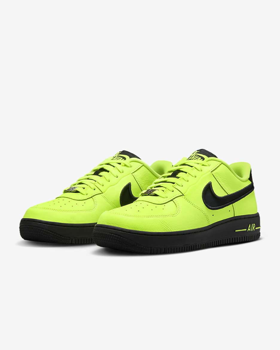 รองเท้าผู้หญิง Nike Air Force 1 Dance - Volt/Gunmetal/ดำ