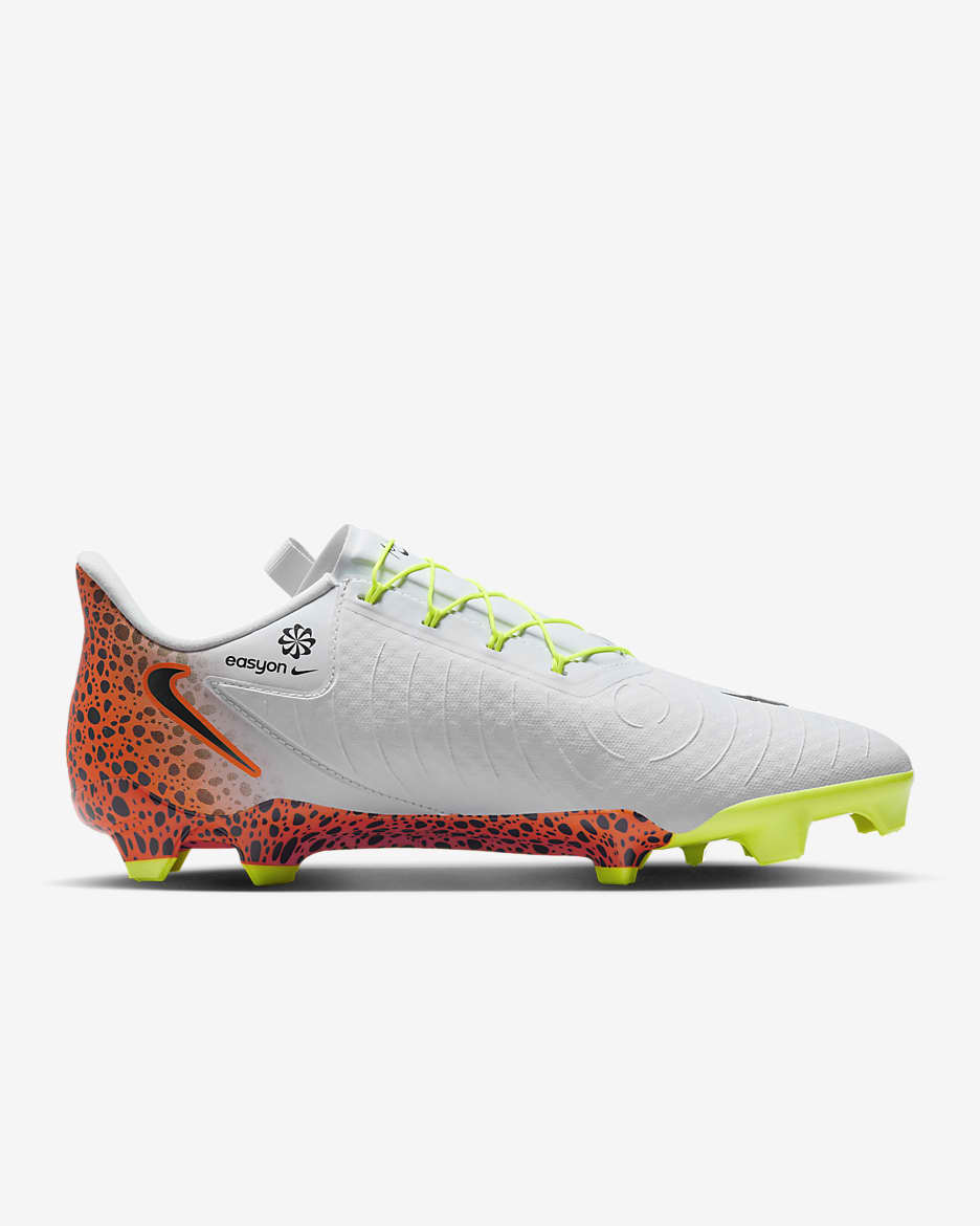 Chaussure de foot à crampons basse MG Nike Phantom GX 2 Academy EasyOn Electric - Multicolore/Multicolore