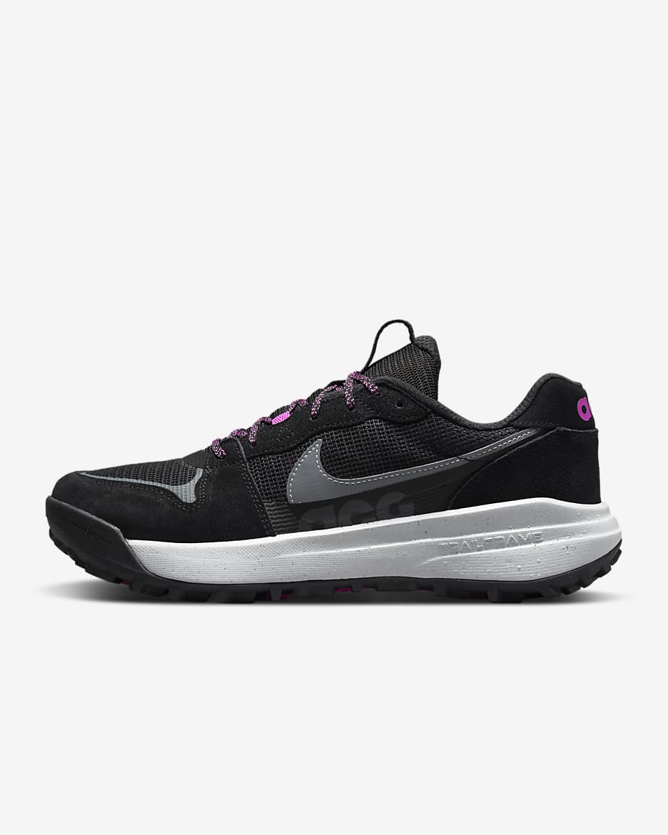 Tenis Nike ACG Lowcate - Negro/Negro/Gris lobo/Gris azulado