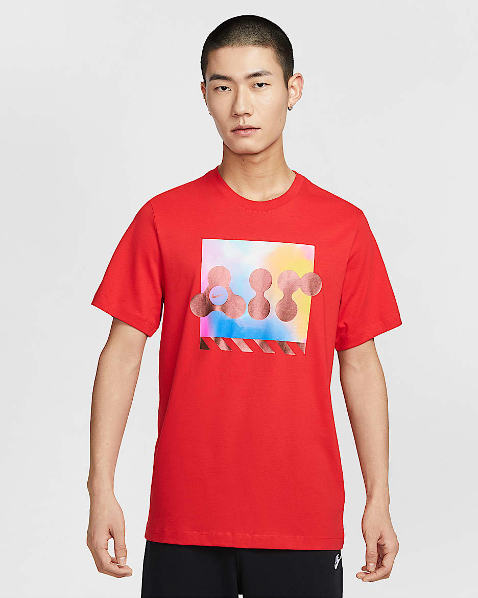 เสื้อยืดผู้ชาย Nike Sportswear - University Red