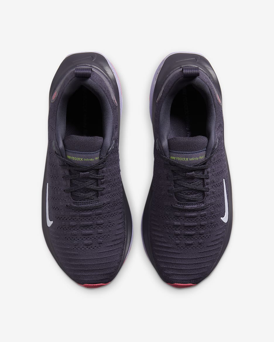 Nike InfinityRN 4 női országúti futócipő - Dark Raisin/Aster Pink/Off Noir/Hydrangeas