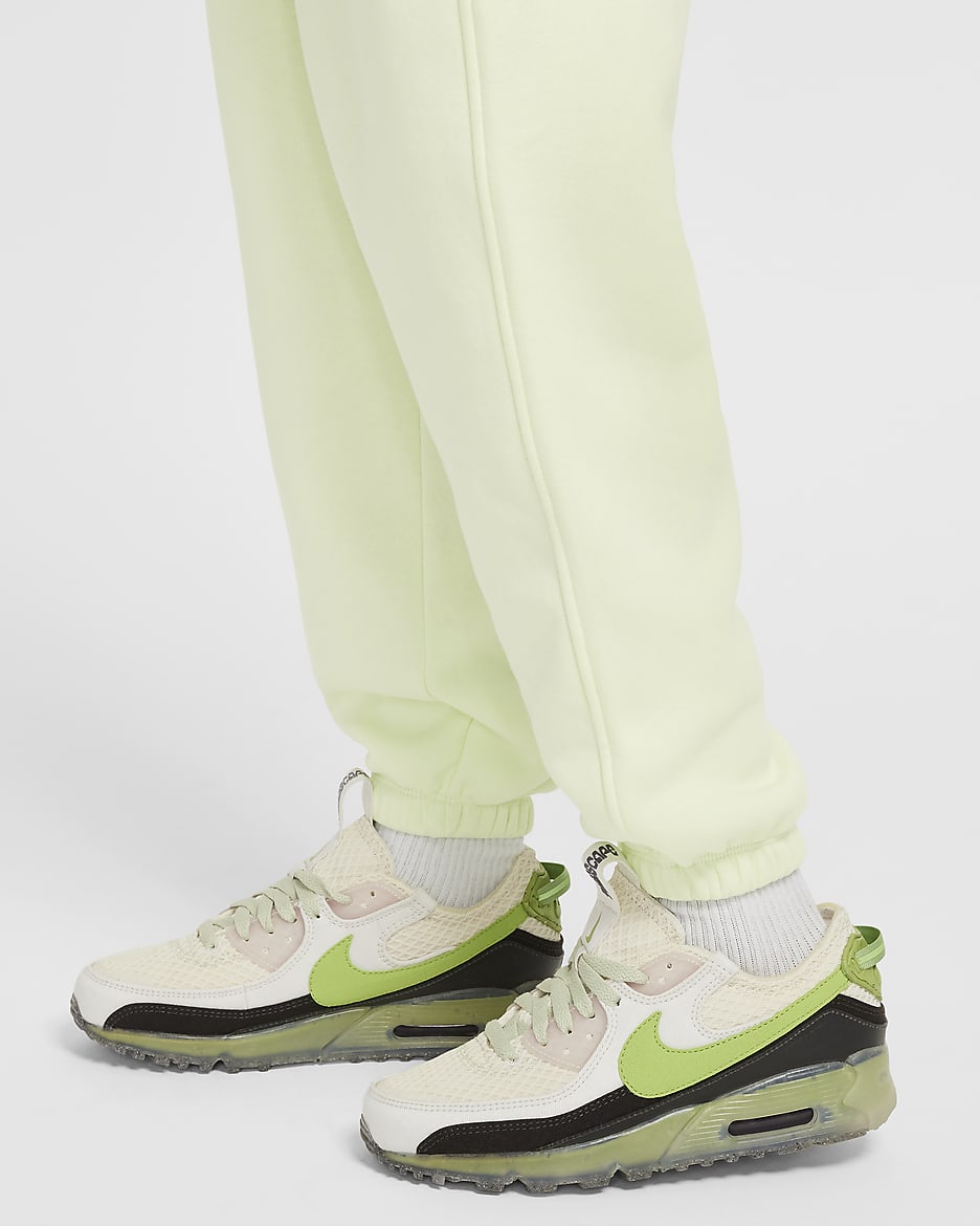 Nike Sportswear Club Fleece Big Kids' Loose Pants - Lime Ice/Lime Ice/White