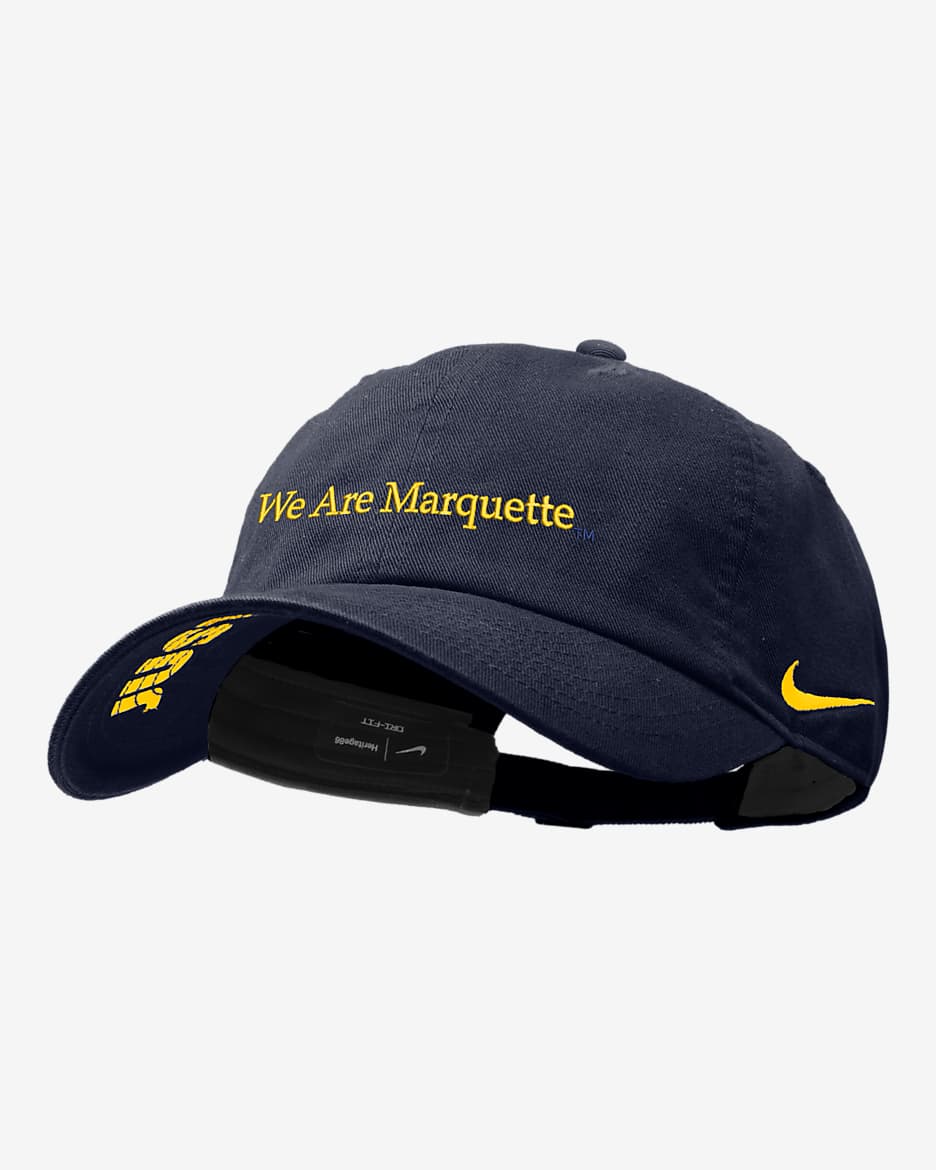 Gorra universitaria Nike Marquette - Azul marino
